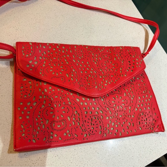 Kate & Mel Handbags - Red Kate & Mel Crossbody Bag
